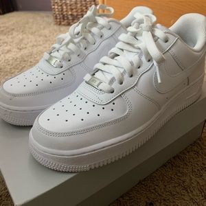 Brand new Air Force ones never worn